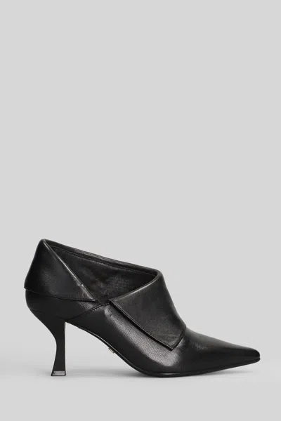 Marc Ellis High Heels Ankle Boots In Black