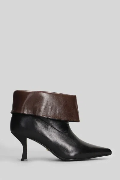 Marc Ellis High Heels Ankle Boots In Black