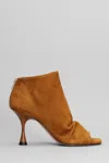 MARC ELLIS HIGH HEELS ANKLE BOOTS IN LEATHER COLOR SUEDE