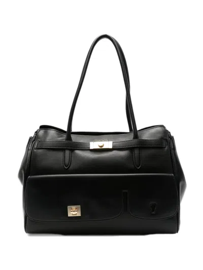 Marc Ellis Holley Twist-lock Shoulder Bag In Pink