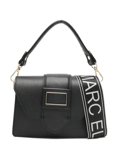 Marc Ellis Kourtney Buckle-detail Shoulder Bag In Black