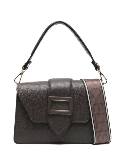 Marc Ellis Kourtney Buckle-detail Shoulder Bag In Brown