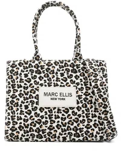Marc Ellis Large Buby Leopard Tote Bag