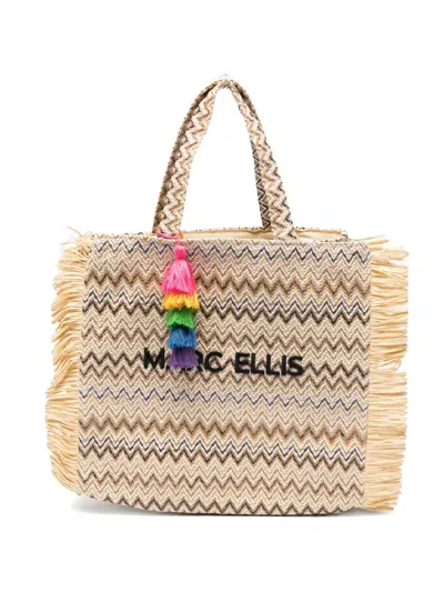 Marc Ellis Large Tote Bag Buby Claire In White