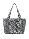 Marc Ellis Leopard-print Shoulder Bag In Black