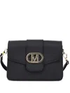 Marc Ellis Logo-plaque Crossbody Bag In Black