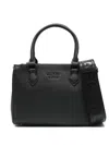 Marc Ellis Logo-plaque Tote Bag In Black