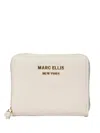 Marc Ellis Logo-plaque Wallet In White