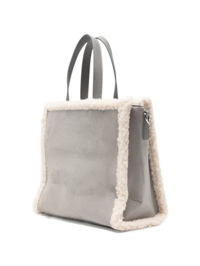 Marc Ellis M Buby Buckskin Tote Bag In Gray