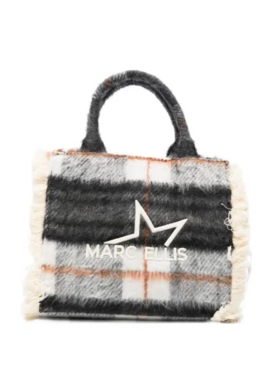 Marc Ellis M Buby Plaid Tote Bag In Multi