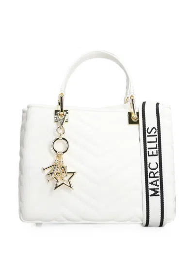 Marc Ellis M Krissy Wave Tote Bag In White