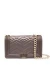 Marc Ellis Medium Flat Wave Cross Body Bag In Brown