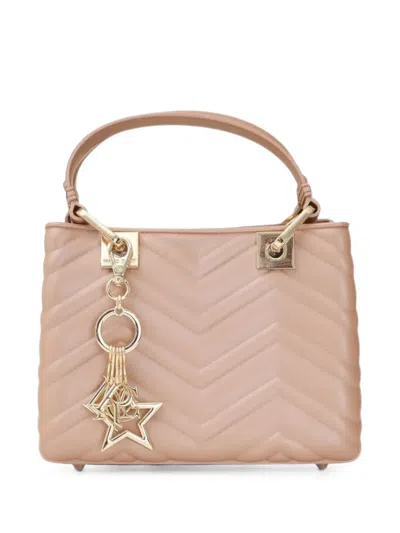 Marc Ellis Mini Krissy Wave Tote Bag In Nude
