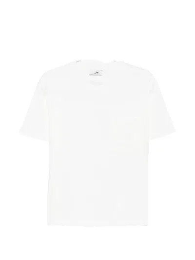 Marc Ellis Patch-pocket T-shirt In White