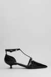 Marc Ellis 30mm Spike-stud-detail Pumps In Black