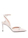 Marc Ellis Pumps With Uncovered Heel In White
