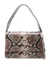 Marc Ellis Python Print Shoulder Bag In Animal Print