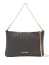 Marc Ellis Quilted Chain-strap Cross Body Bag In Brown
