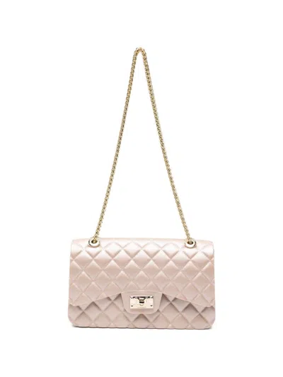 Marc Ellis Quilted Crossbody Bag Flat Falcon In Neutral