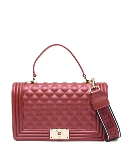 Marc Ellis Red Quilted Shoulder Bag