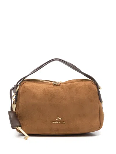 Marc Ellis Roslyn Key-pendant Tote Bag In Brown