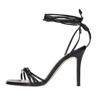 Marc Ellis Sandals Black In Nero Neri E Grigi