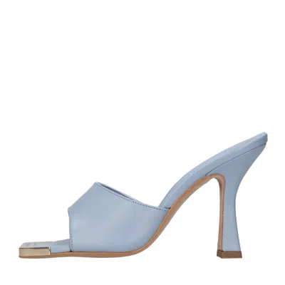 Marc Ellis Sandals Clear Blue In Azzurro Blu E Verdi