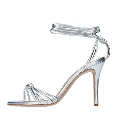 Marc Ellis Sandals Silver In Argento Chiari E Naturali