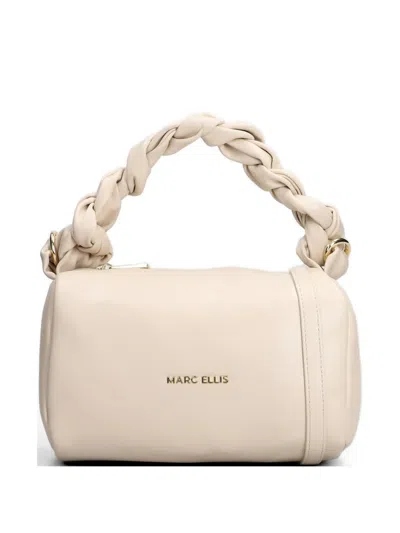 Marc Ellis Schultertasche Mit Flechtriemen In Brown