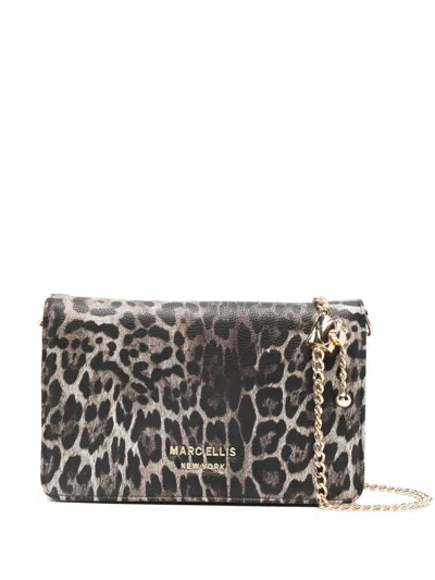 Marc Ellis Shine Leo Shoulder Bag In Black