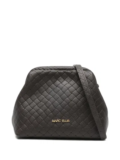 Marc Ellis Small Arlena Clutch Bag In Black