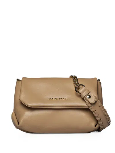 Marc Ellis Small Elodie Shoulder Bag In Brown