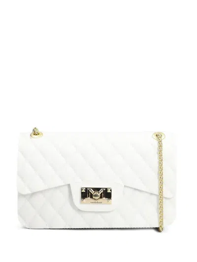 Marc Ellis Small Flat Falcon Crossbody Bag In White
