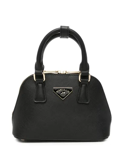 Marc Ellis Small Paget Logo-plaque Mini Bag In Black