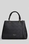 Marc Ellis Quilted Logo-plaque Tote Bag In Black