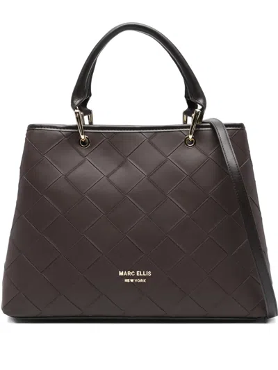 Marc Ellis Sunny Tote Bag In Brown