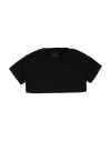Marc Ellis Toddler Girl T-shirt Black Size 4 Polyester, Lyocell In Black