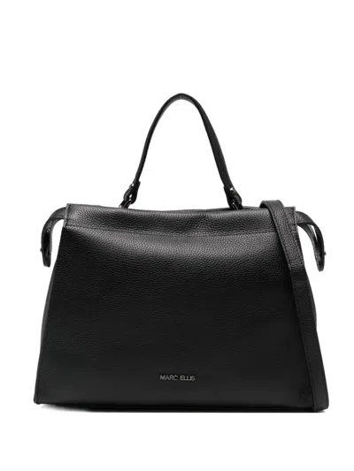 Marc Ellis Top-handle Shoulder Bag In Black