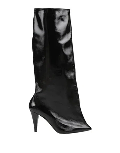 Marc Ellis Woman Boot Black Size 7 Leather