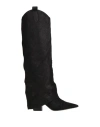 Marc Ellis Woman Boot Black Size 8 Leather