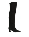 Marc Ellis Woman Boot Black Size 8 Leather In Black
