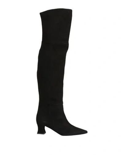 Marc Ellis Woman Boot Black Size 8 Leather