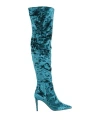 Marc Ellis Woman Boot Deep Jade Size 8 Textile Fibers In Green