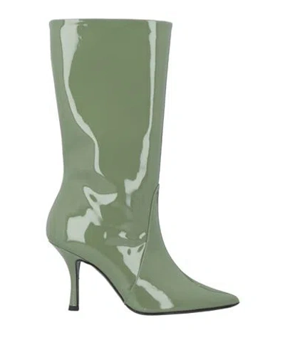 Marc Ellis Woman Boot Sage Green Size 6 Soft Leather