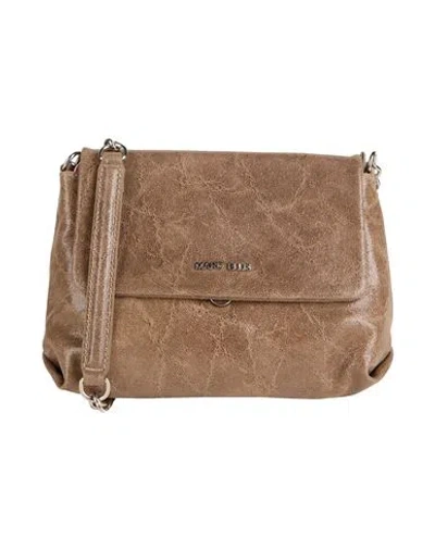 Marc Ellis Woman Cross-body Bag Brown Size - Leather