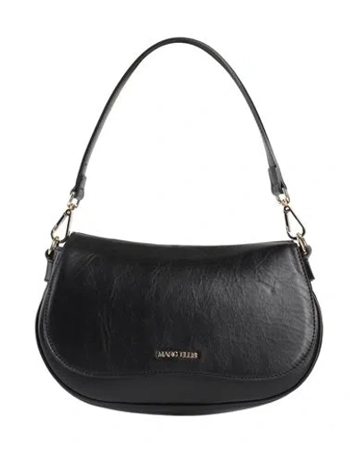 Marc Ellis Woman Handbag Black Size - Leather