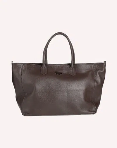 Marc Ellis Woman Handbag Brown Size - Leather