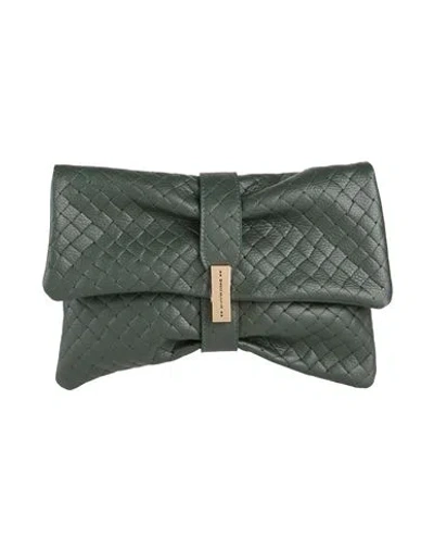 Marc Ellis Woman Handbag Dark Green Size - Leather