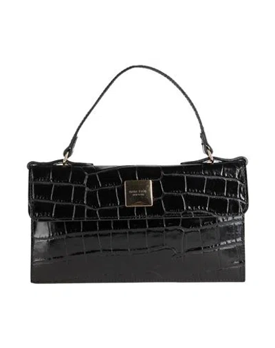 Marc Ellis Woman Handbag Gunmetal Size - Leather In Gray