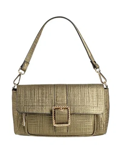 Marc Ellis Woman Handbag Military Green Size - Leather